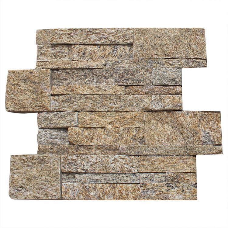 Sesame Yellow Natural Tetris Ledge Stone